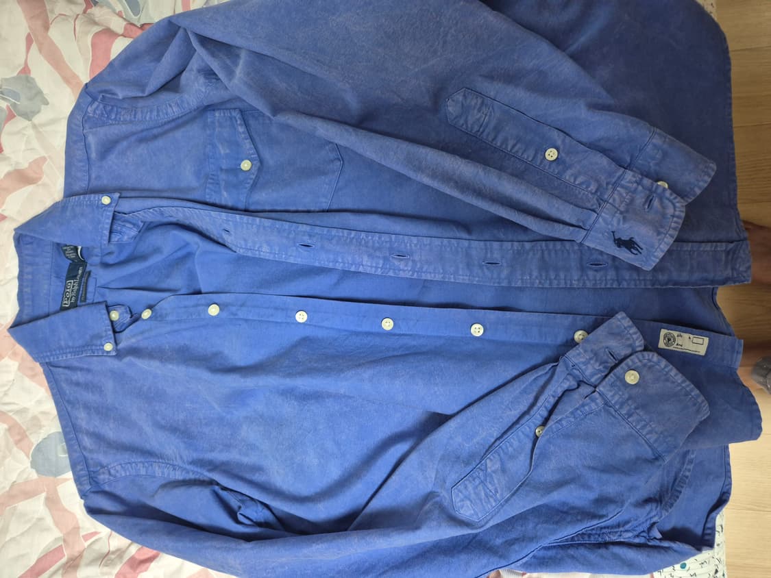 폴로 랄프로렌 클래식핏 인디고 셔츠 남방 상품이미지3