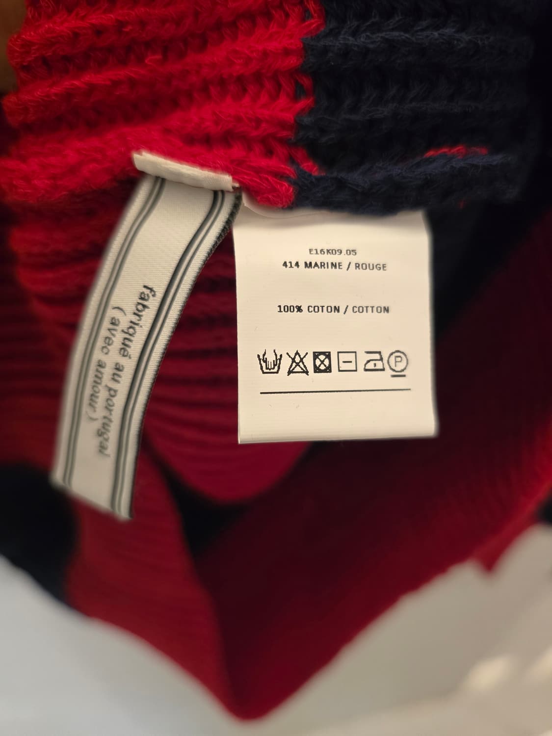 아미 리브드 스웨터 M 상품이미지3