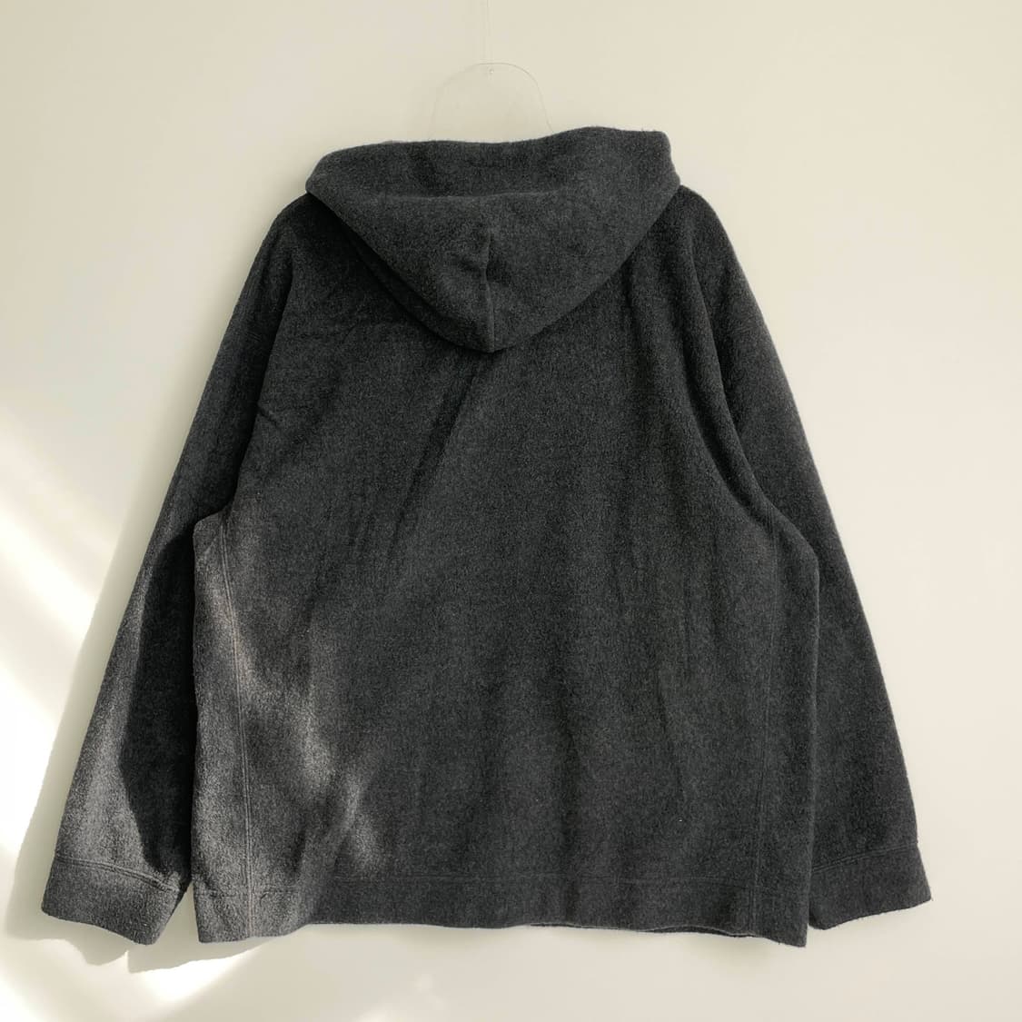 D2 유니클로U 르메르 후리스 후드 XL사이즈 상품이미지3