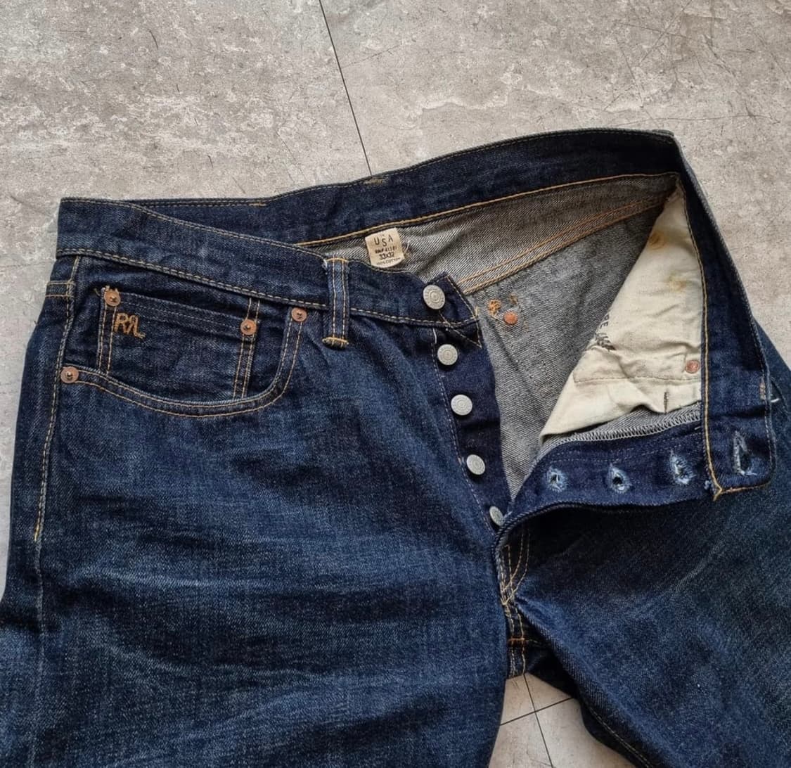 유럽판 RRL 오일피니쉬 스트레이트 셀비지 33sz 상품이미지4