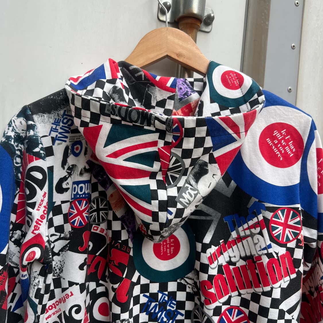 모즈 프린트 후드 집업 상품이미지7