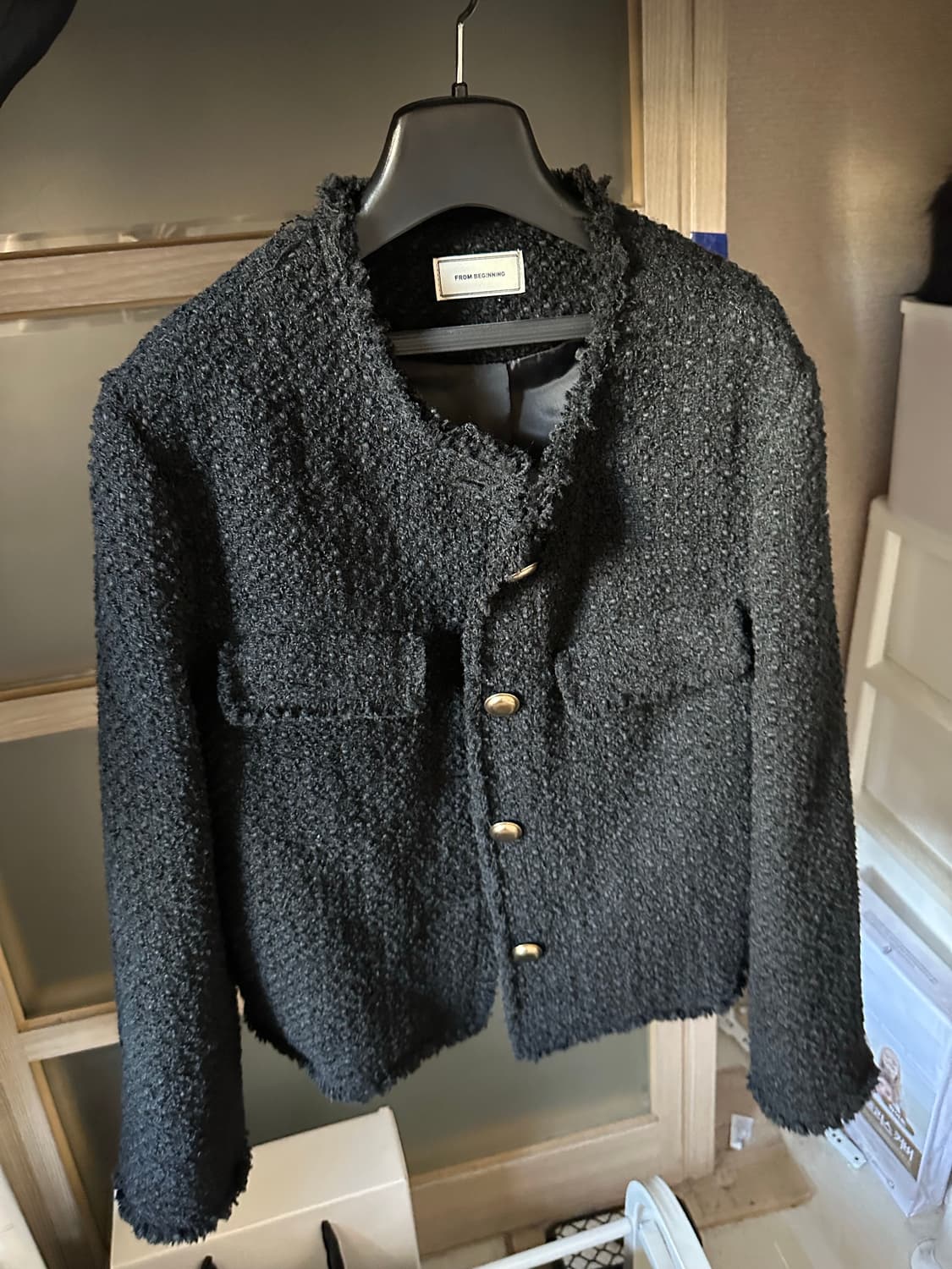 프롬비기닝 제작 트위드 자켓  상품이미지1