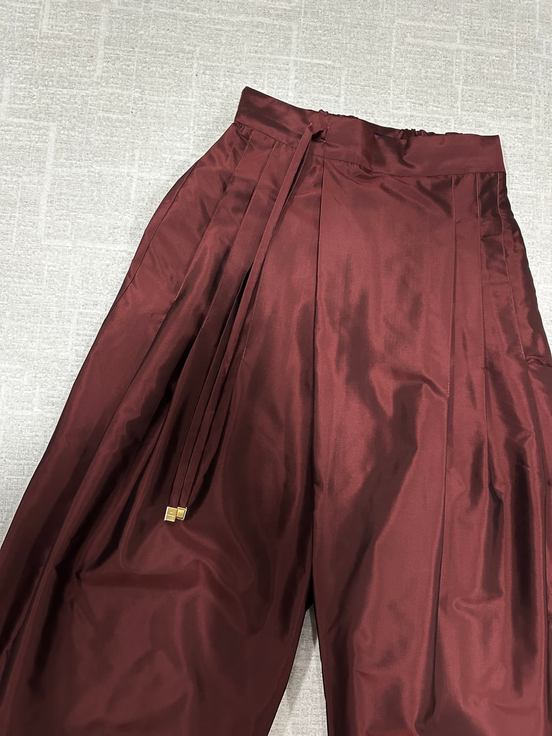 짐톰슨 실크 와이드팬츠 상품이미지3