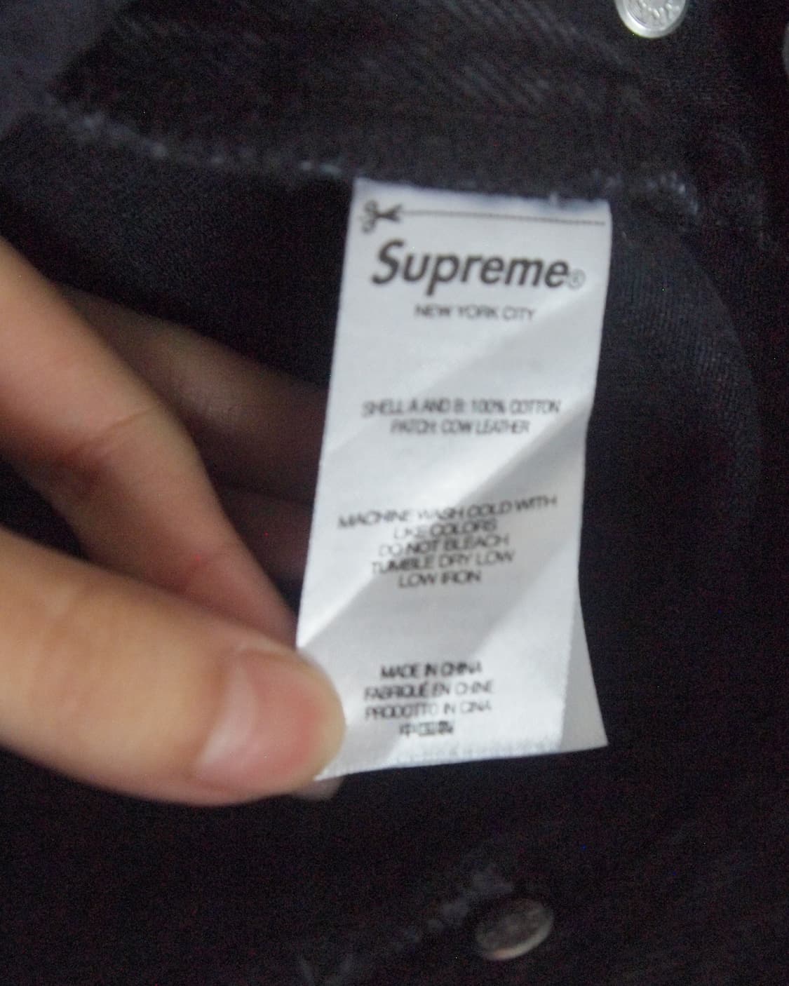 [36] 언더커버 x 슈프림 도킹 데님팬츠 상품이미지9