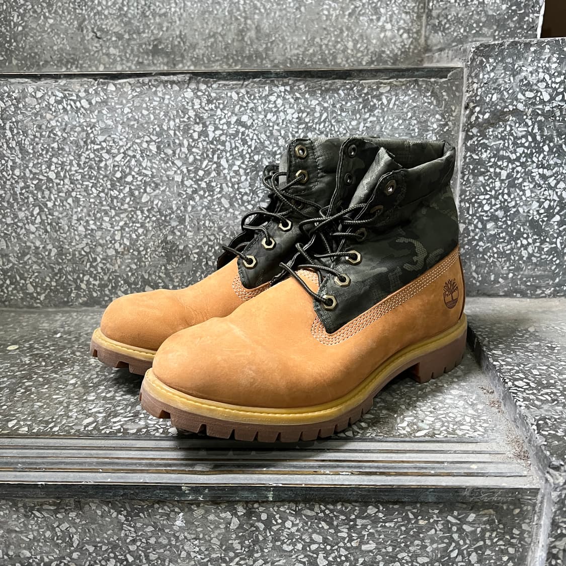 팀버랜드 롤탑 부츠 위트 카모플라쥬 패턴 상품이미지2