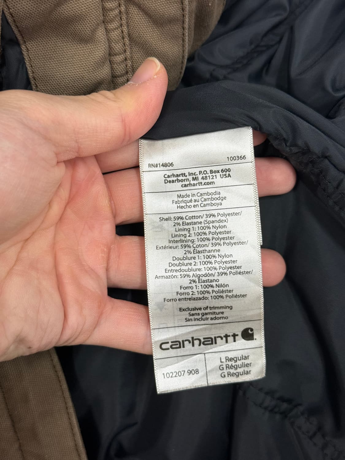 Carhartt Full Swing Insulated Jacket 상품이미지8