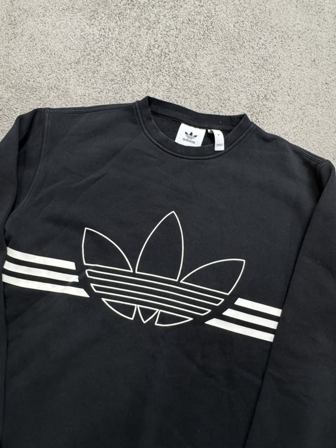 아디다스 로고 맨투맨 M 상품이미지2