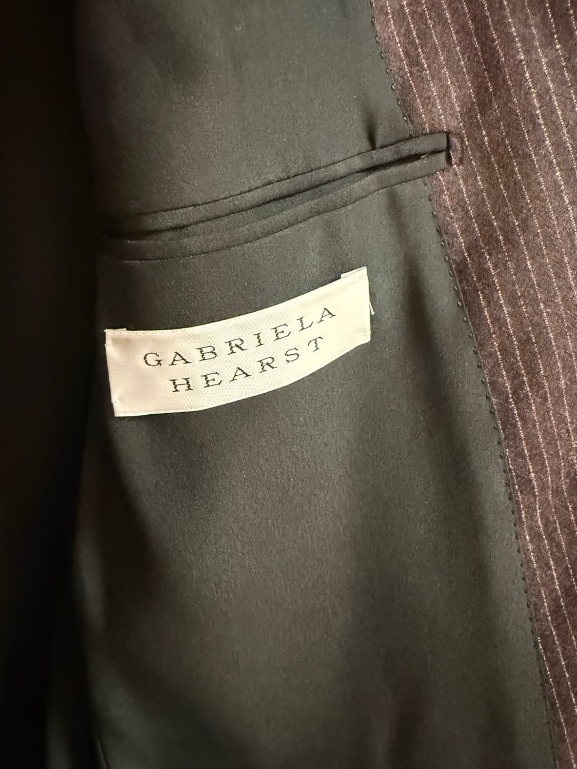 가브리엘라허스트 남성 스트라이프 자켓 48 상품이미지3