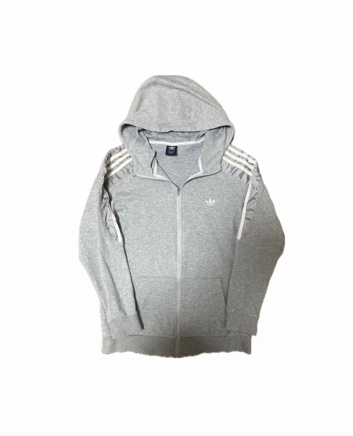 아디다스 그레이 후드집업 상품이미지1