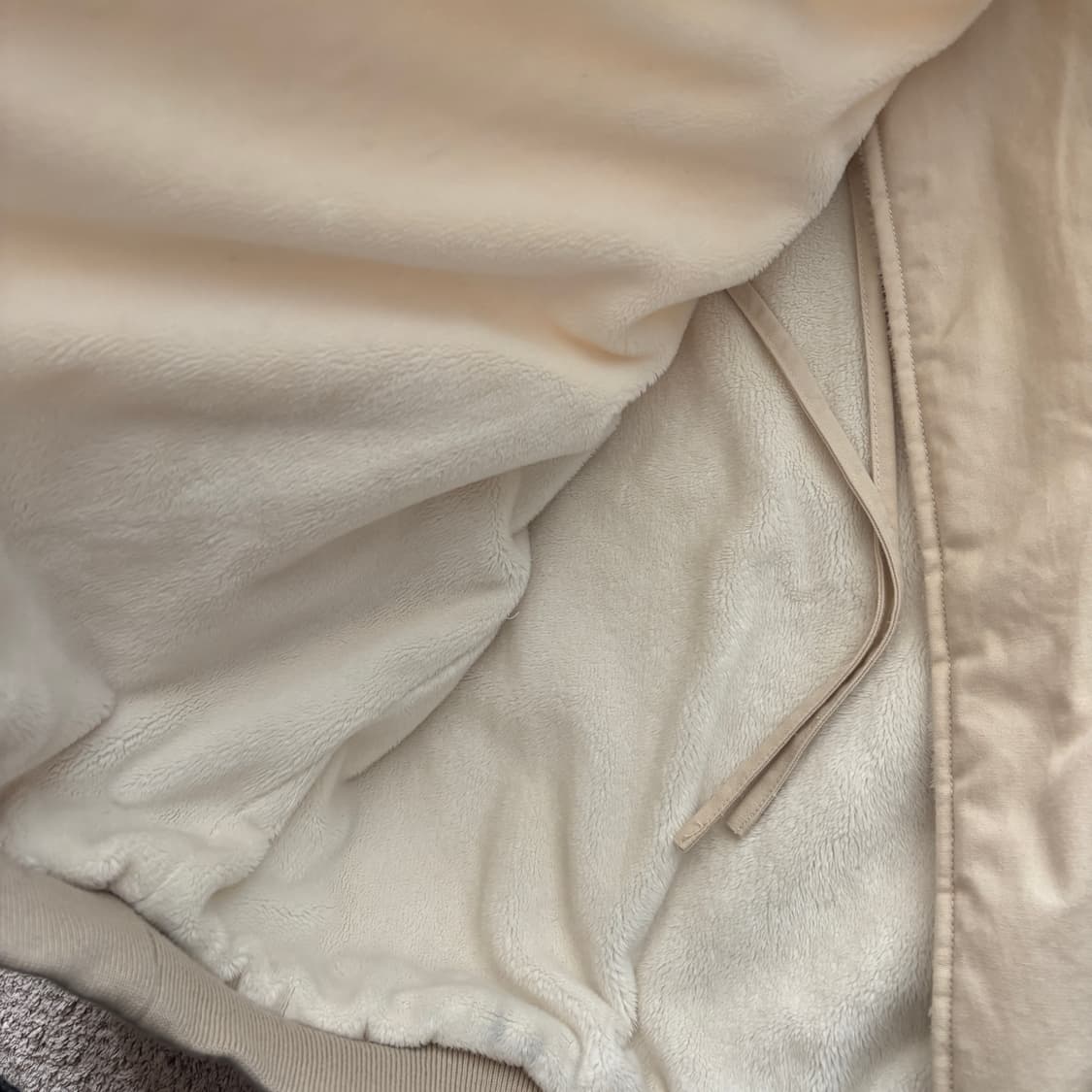 츠모리치사토 아이보리 코트 상품이미지3