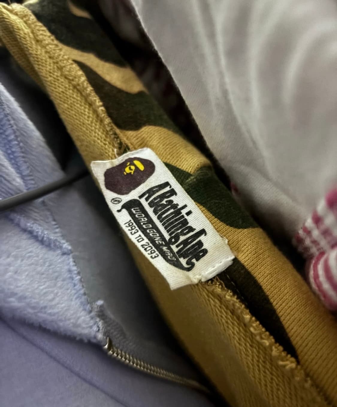 베이프 후드집업 황계 M 상품이미지2