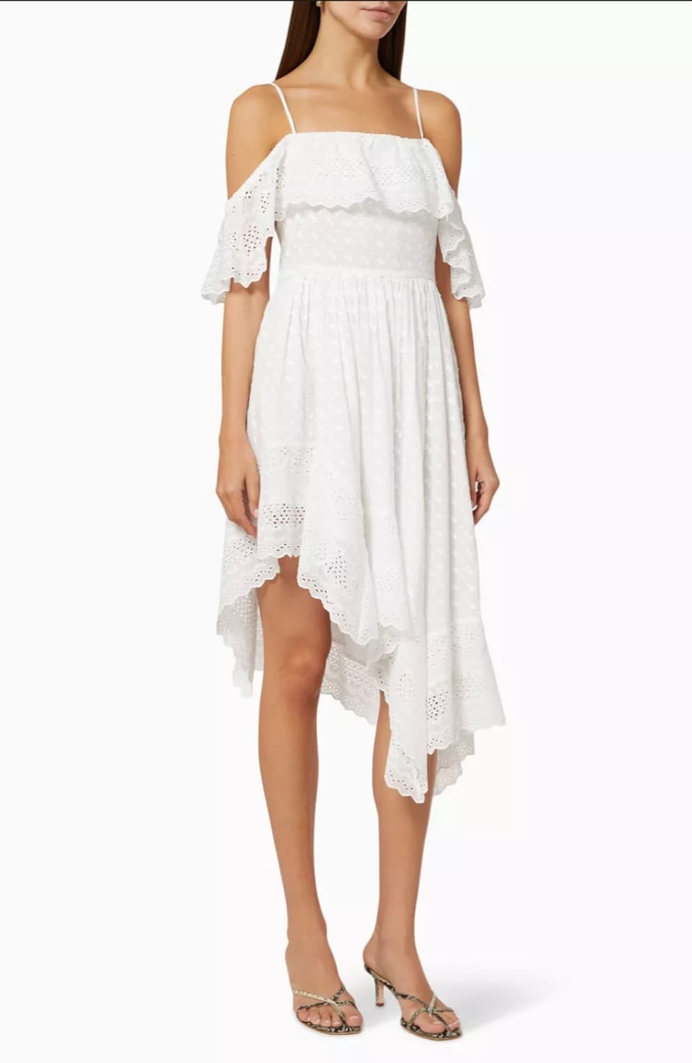 ISABEL MARANT ETOILE TIMORIA 오프숄더 원피스 상품이미지3