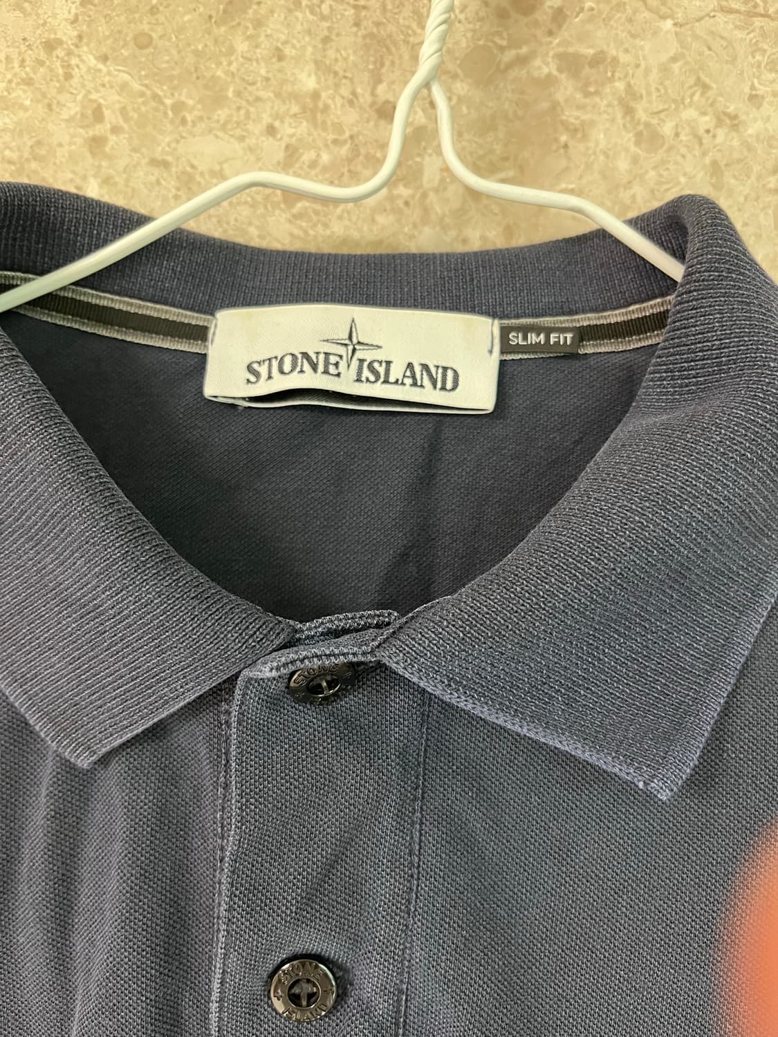 스톤아일랜드 슬림핏 폴로티셔츠 네이비 M 상품이미지3