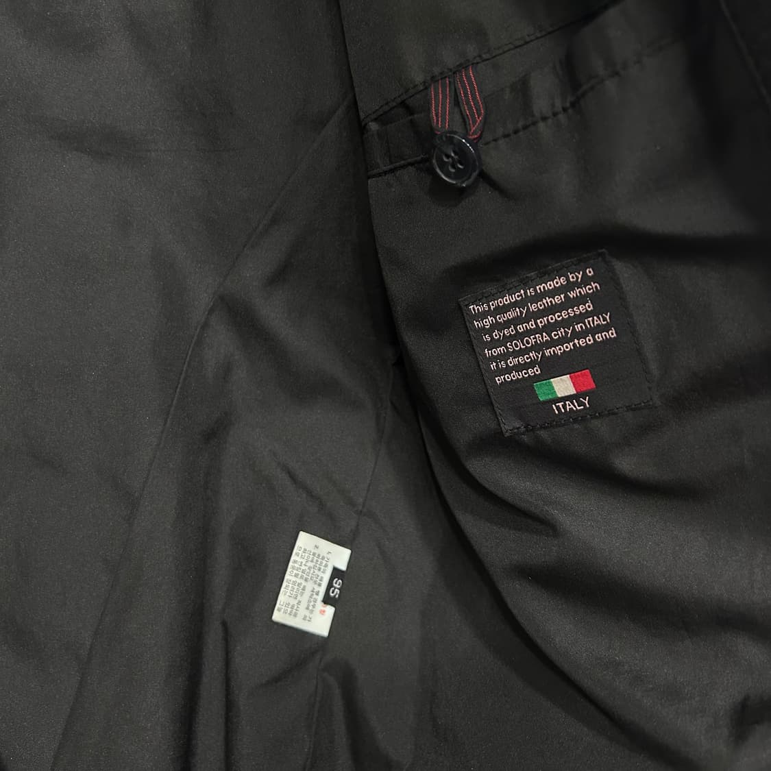 빈티지 이태리 카우하이드 카라 레더자켓 상품이미지4