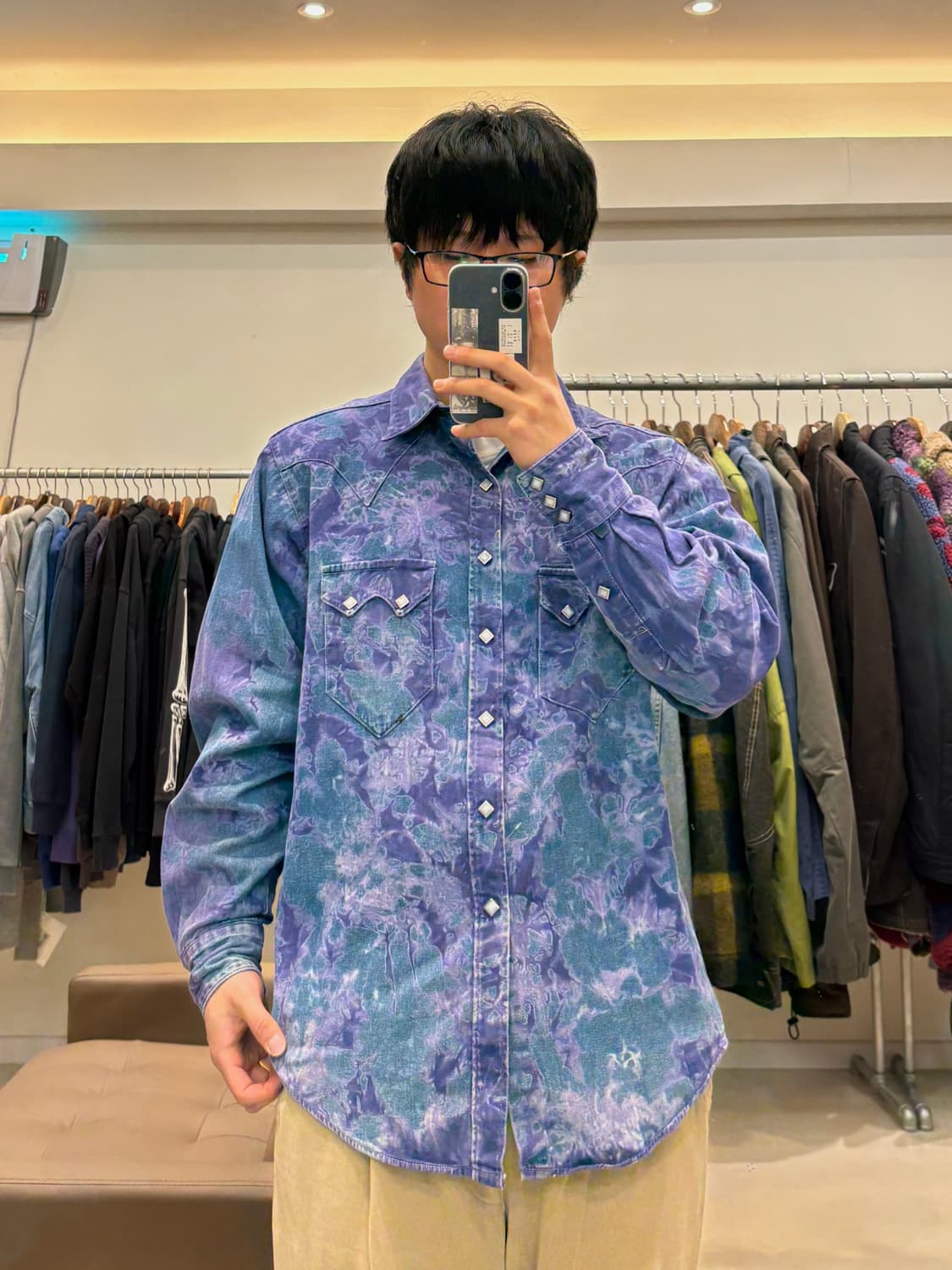 락마운트 랜치 웨어 패턴 웨스턴 셔츠 상품이미지9