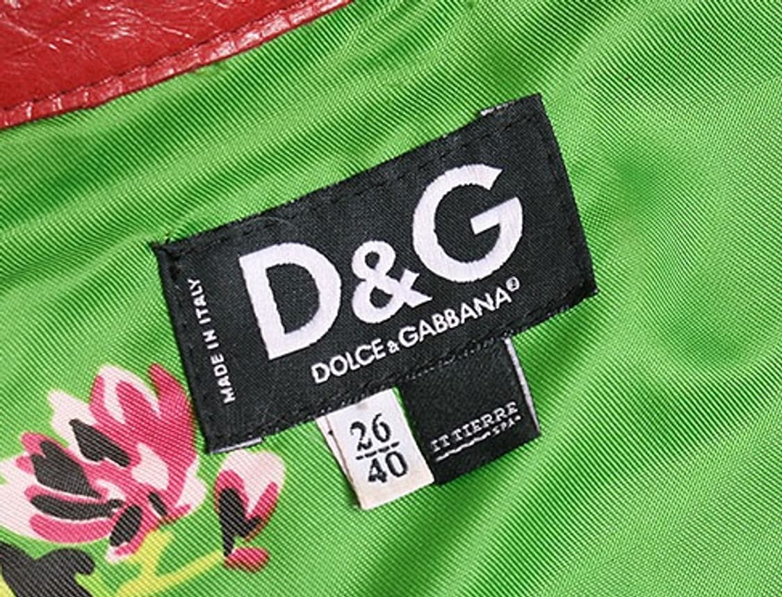 돌체앤가바나 천연가죽 롱코트 40 상품이미지4