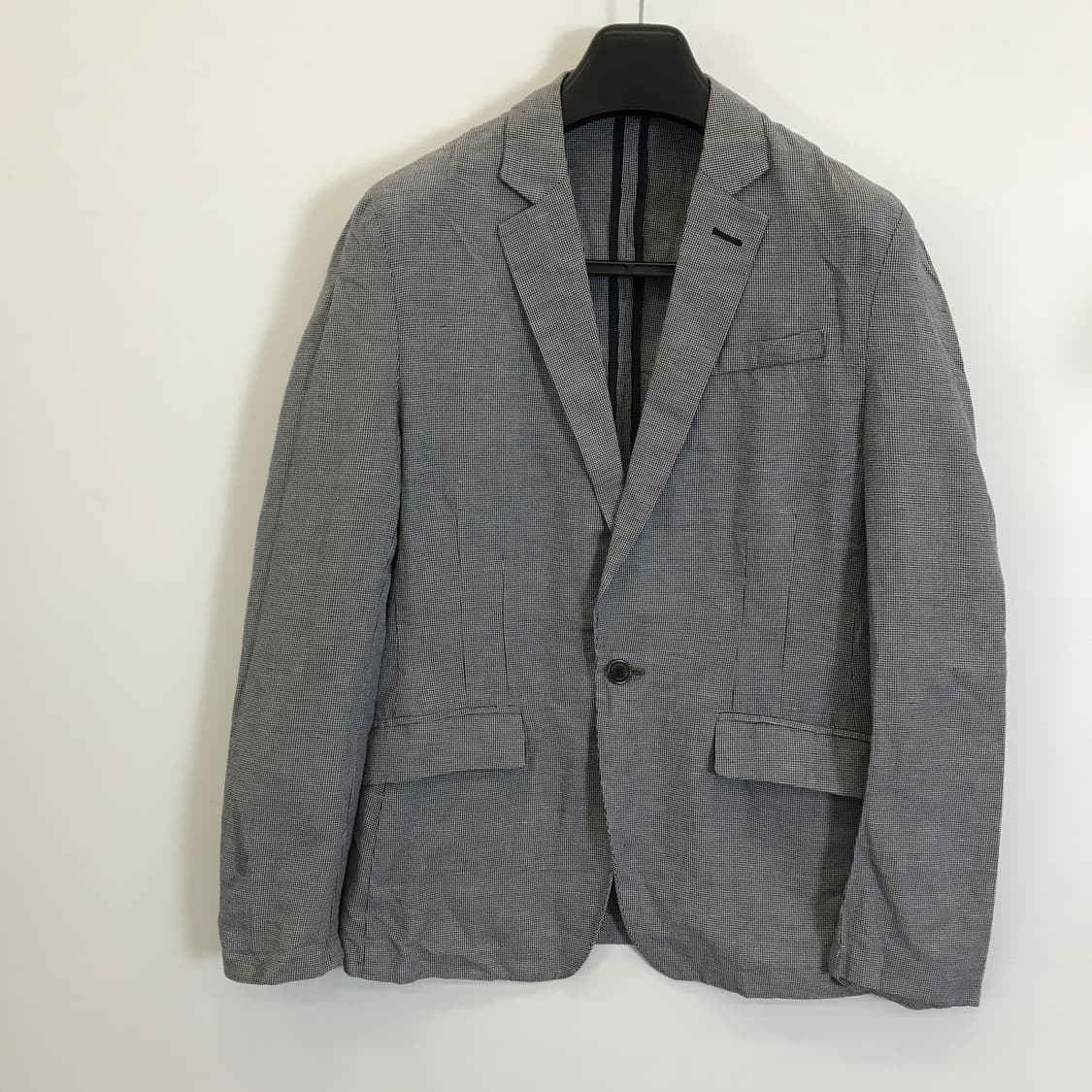 시리즈 series 체크 린넨혼방자켓 [100] 상품이미지1