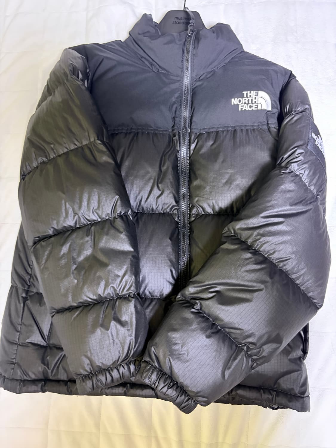 노스페이스 눕시 패딩 XL 유광블랙 상품이미지1