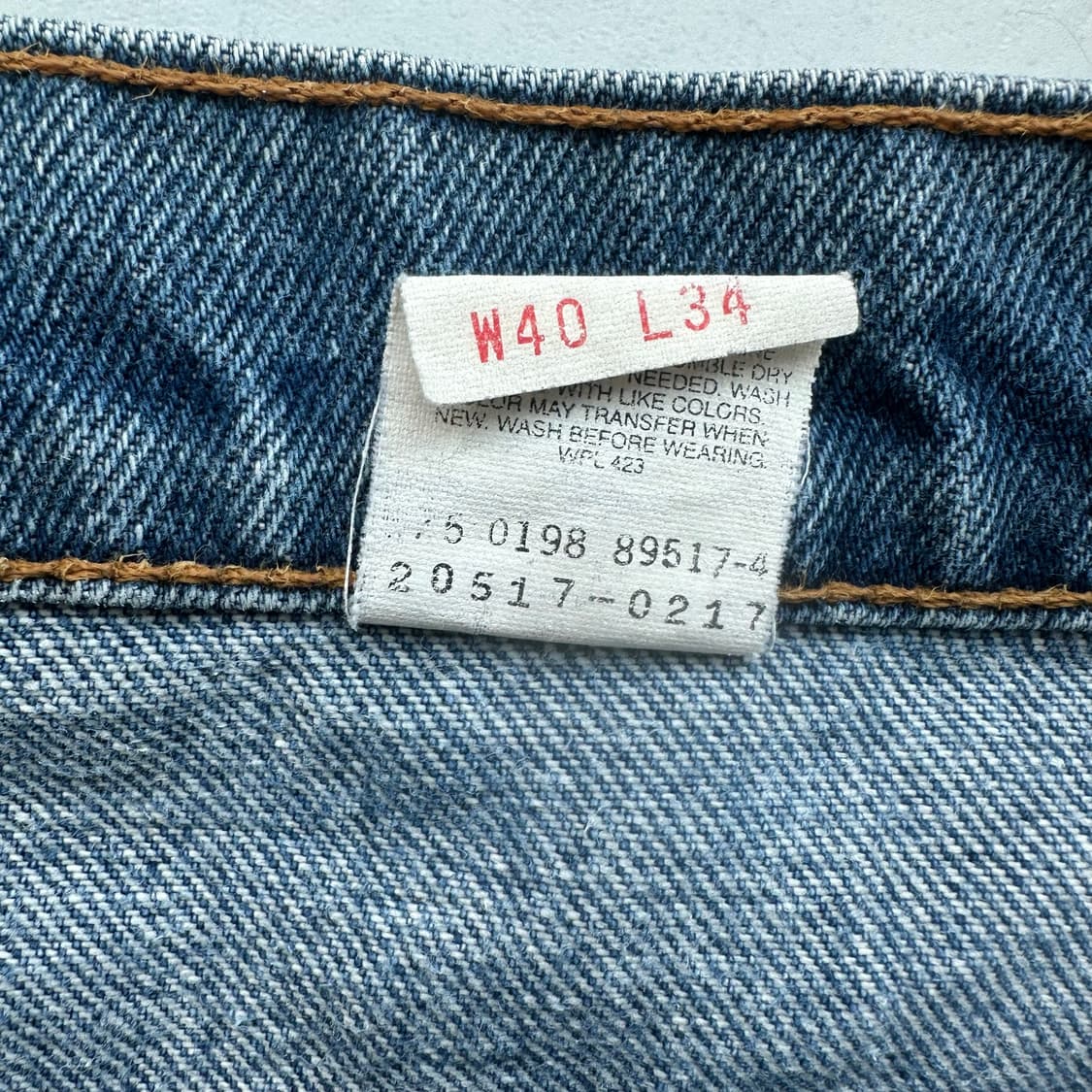 90’s 리바이스 517 데님 w40(~36) 상품이미지7