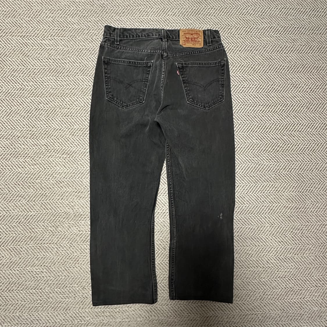 LEVI'S 505 00's vintage black jeans 상품이미지2