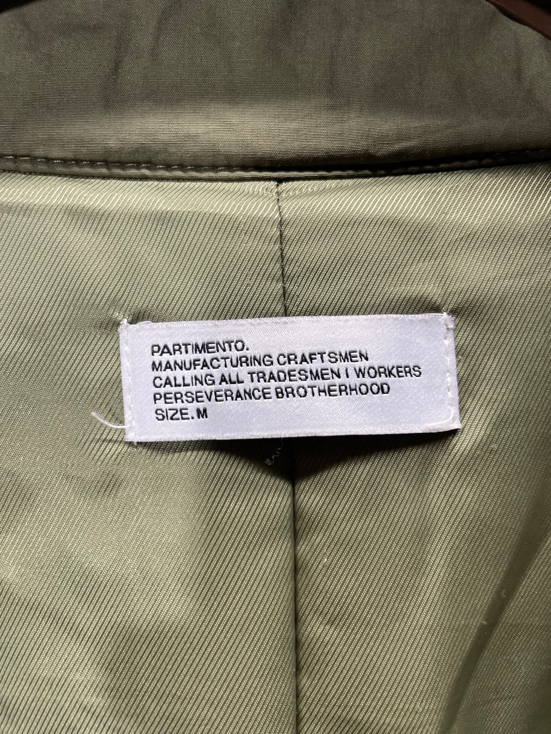 파르티멘토 3M신슐레이트 피쉬테일 야상 상품이미지4