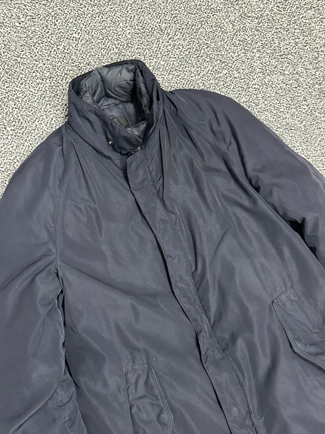 아스페시 네이비 맥코트 패딩 상품이미지2