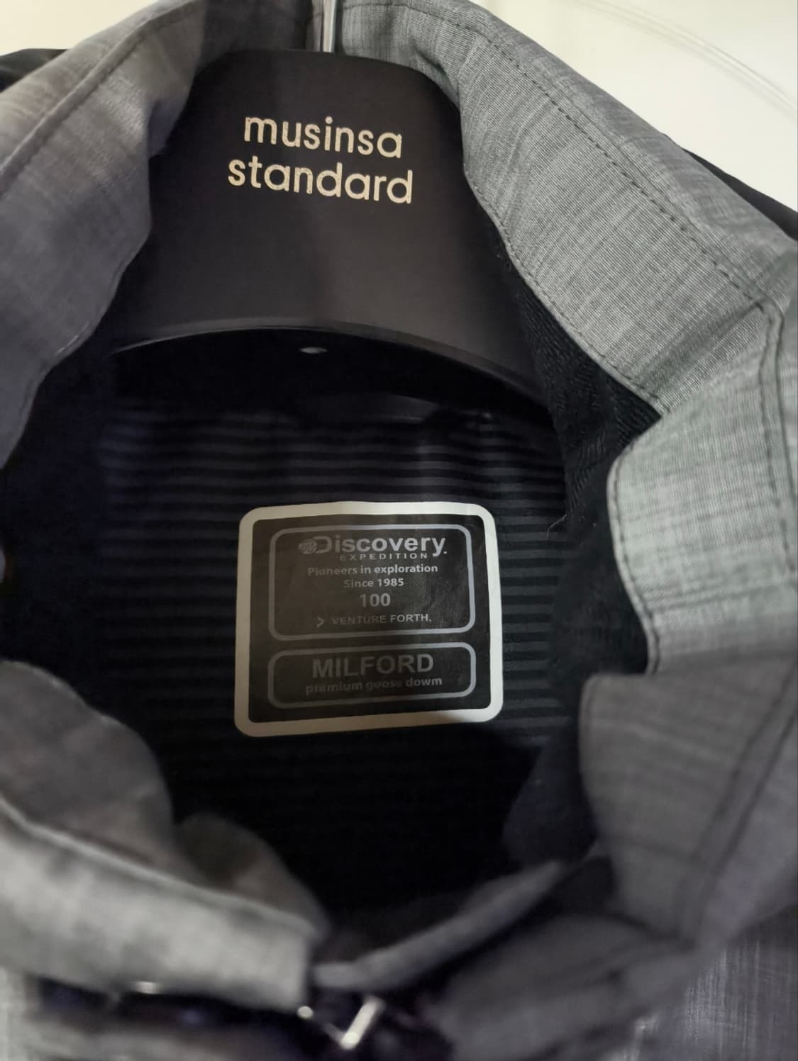 100 디스커버리 밀포드 구스다운 패딩점퍼 상품이미지5