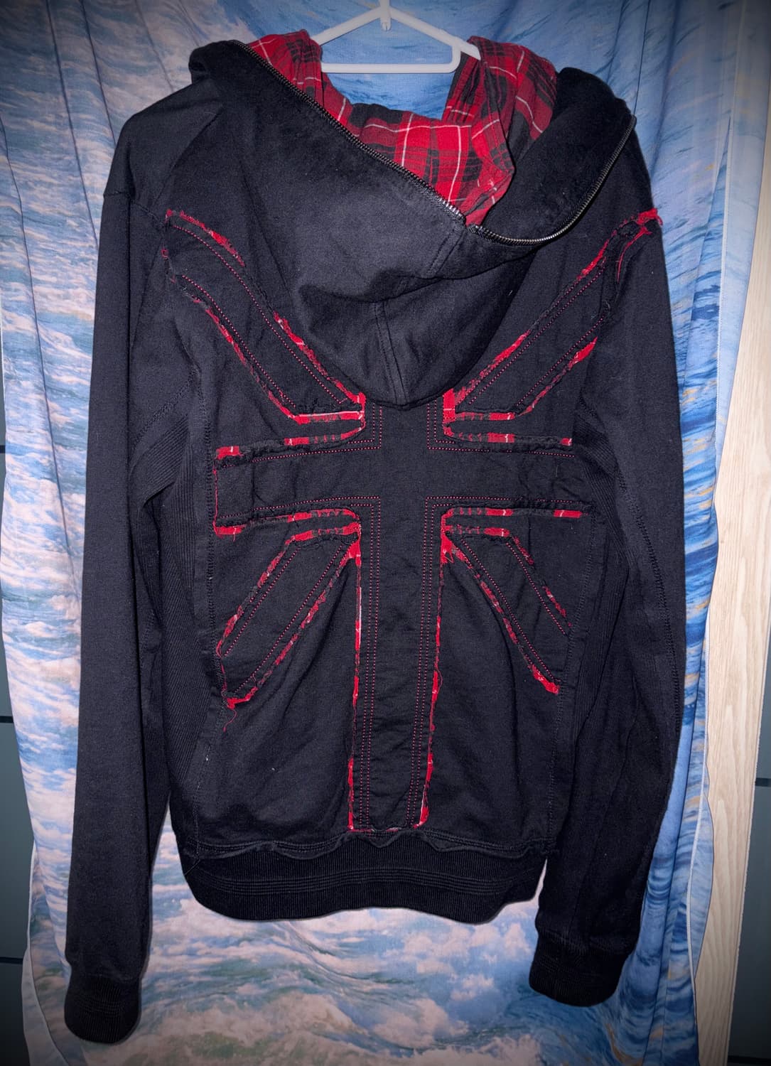 빈티지 semantic design 유니온잭 후드집업 상품이미지2