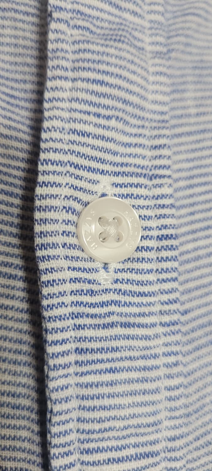 남성105사이즈)헤지스 스트라이프 헨리넥 셔츠(마45%) 상품이미지5