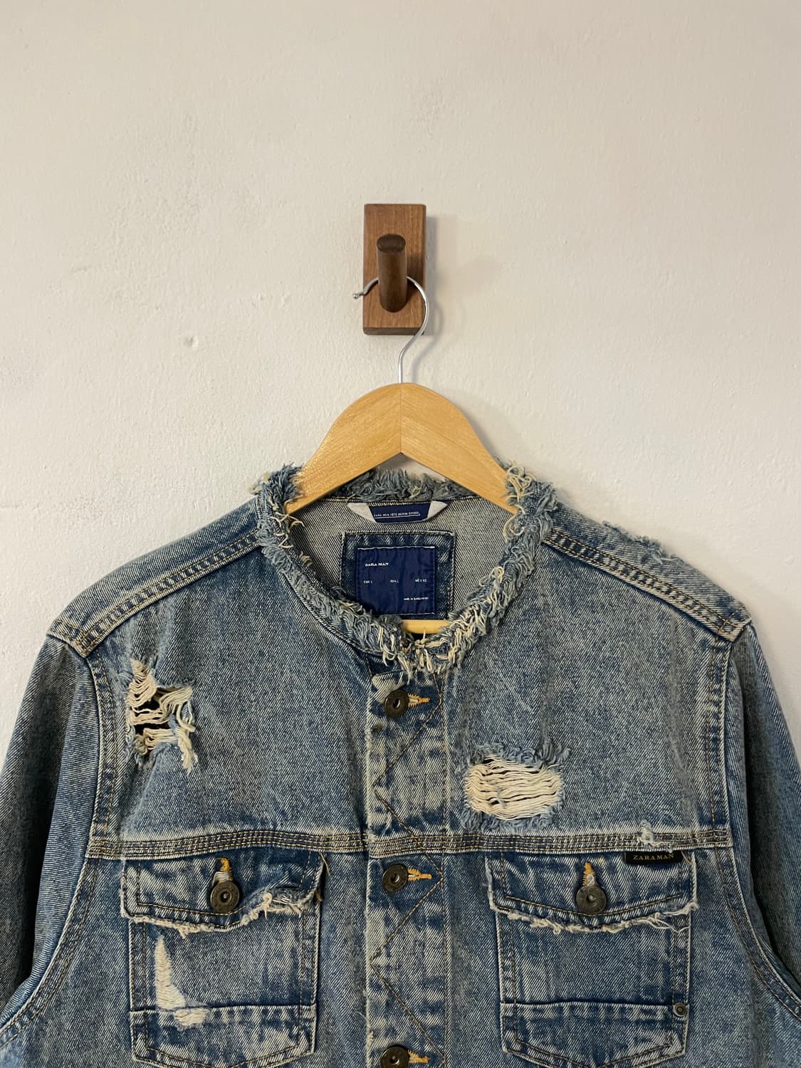 자라 맨 데님 자켓  상품이미지2