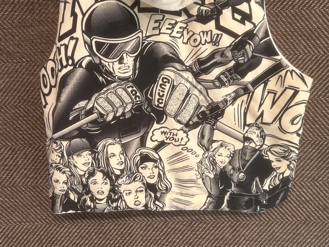 Y2k 90s 피닉스 Phenix 스키팀 다운베스트 상품이미지7