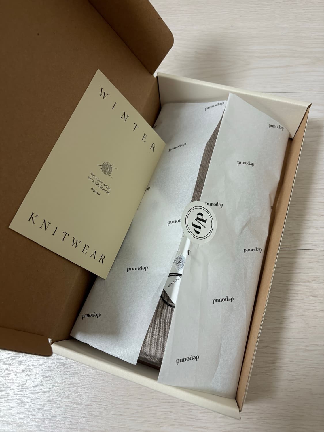 드파운드 베이지 장갑 상품이미지2