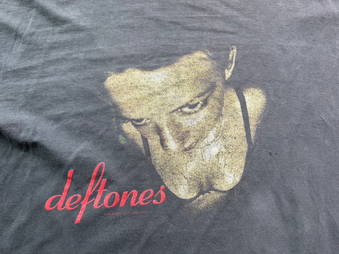 1997 데프톤즈 Around The Fur 앨범 프로모 티셔츠 XL 상품이미지5