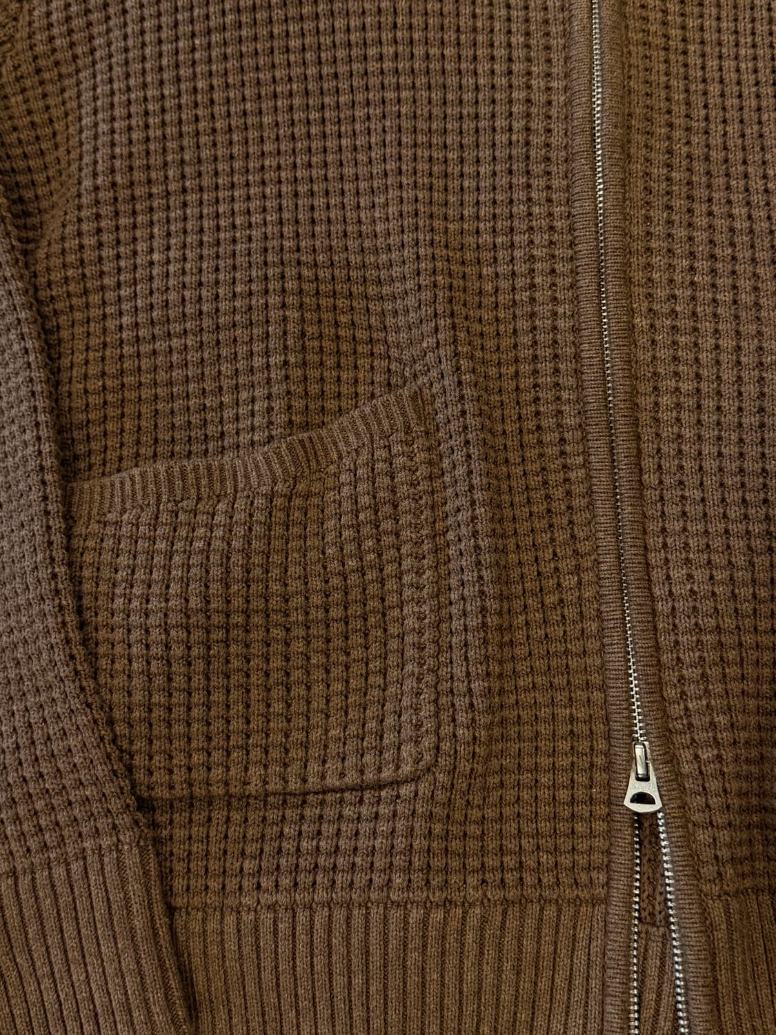 Pherrow's Waffle Full-Zip Cardigan  상품이미지5