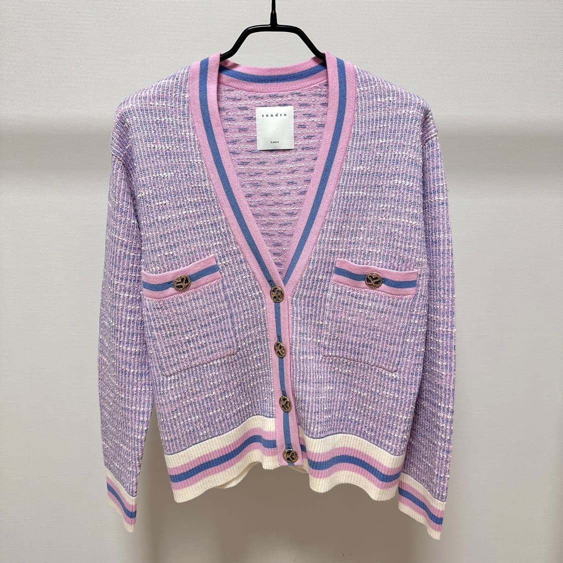 [M] 산드로 파스텔 루즈핏 가디건 22S/S 상품이미지1