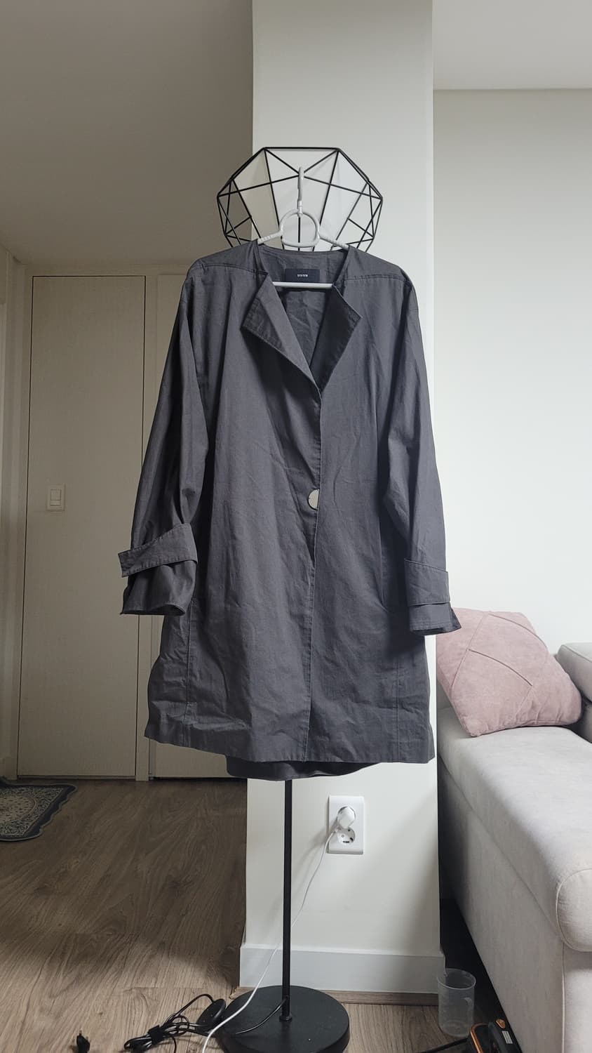 system 여성  오버핏  면 자켓-82사이즈 상품이미지6