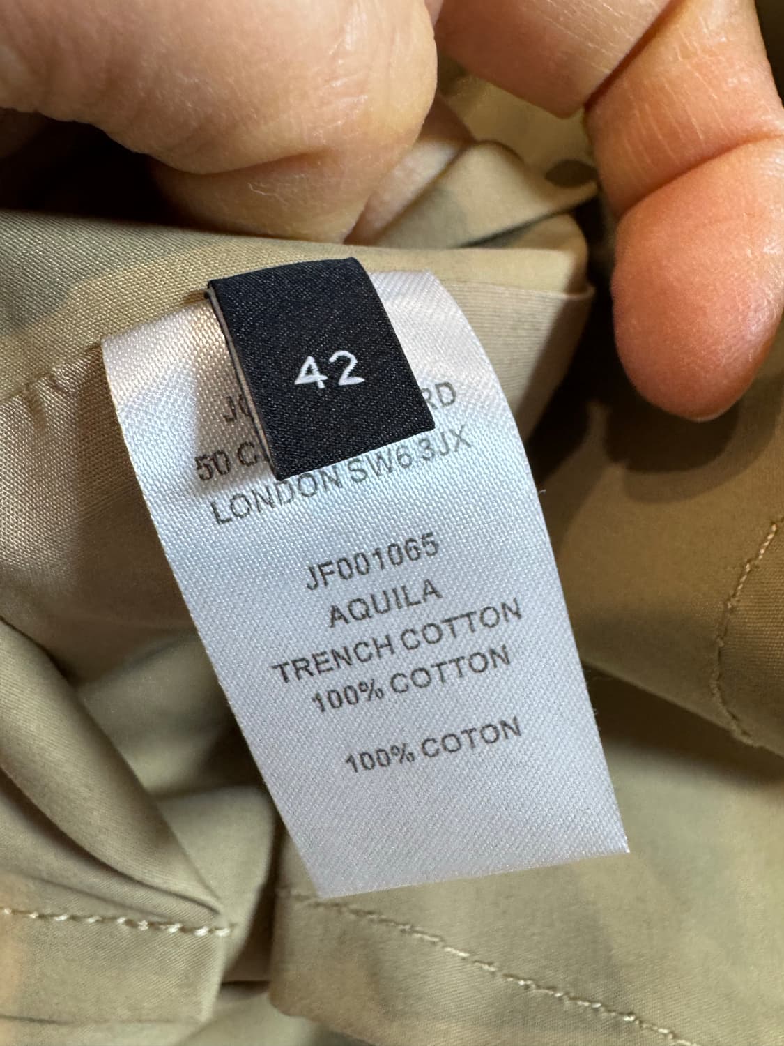 새상품 joseph 조셉 트렌치 코트 상품이미지7