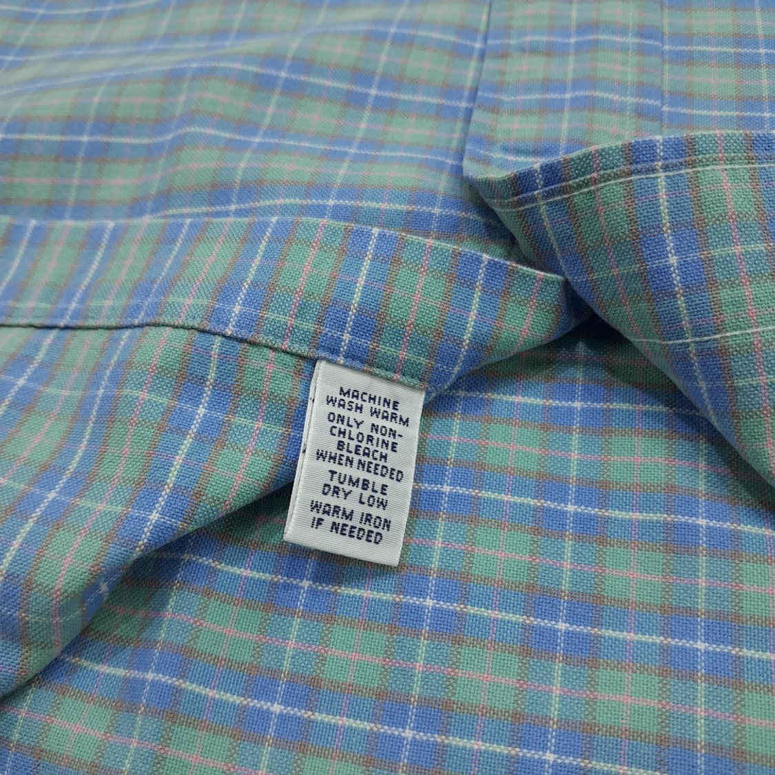 Co486 4XL Big 폴로 랄프로렌 세이지그린 스몰타탄 반팔 셔츠 상품이미지5