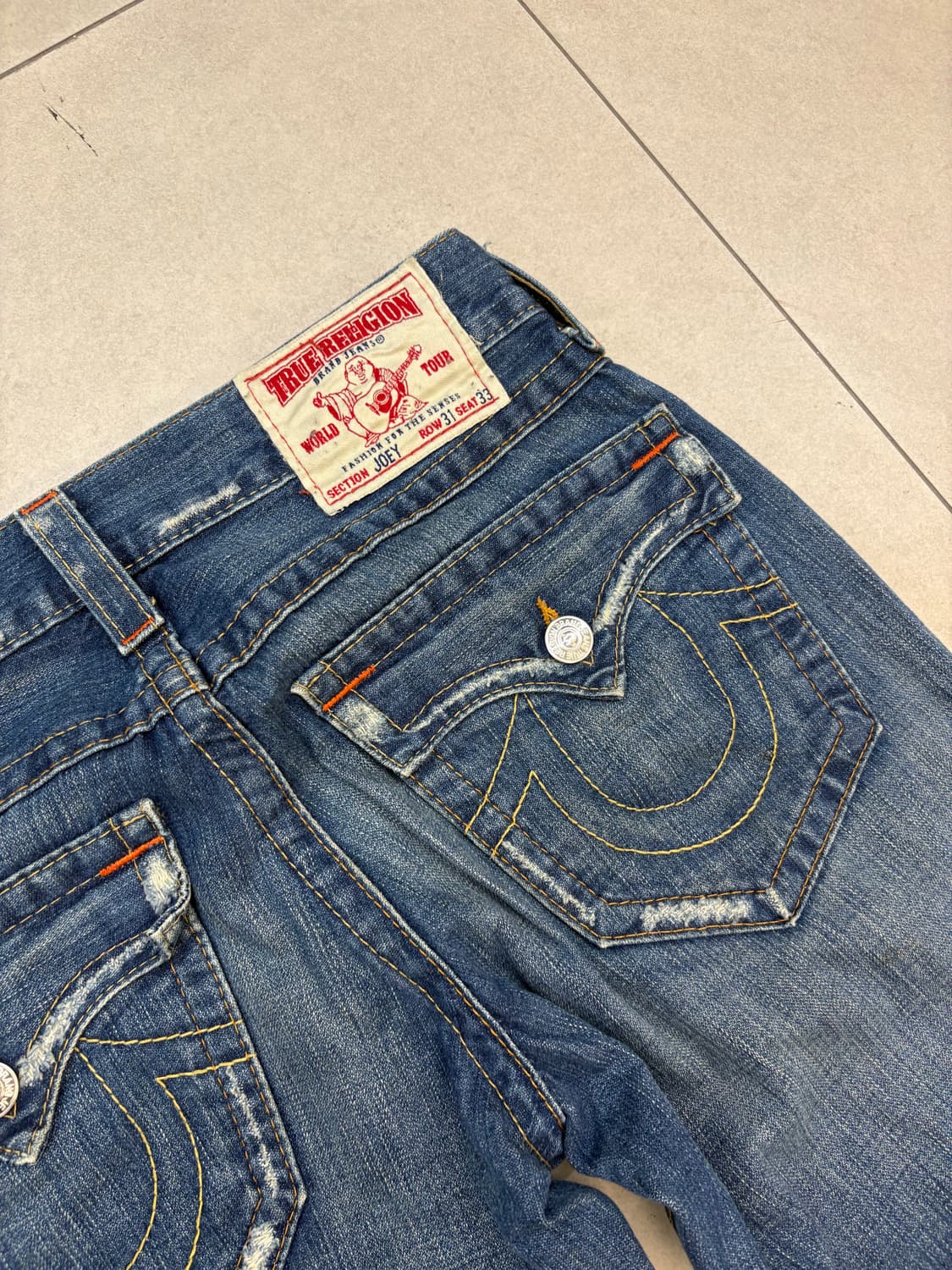 트루릴리전 joey 부츠컷 데님 상품이미지3