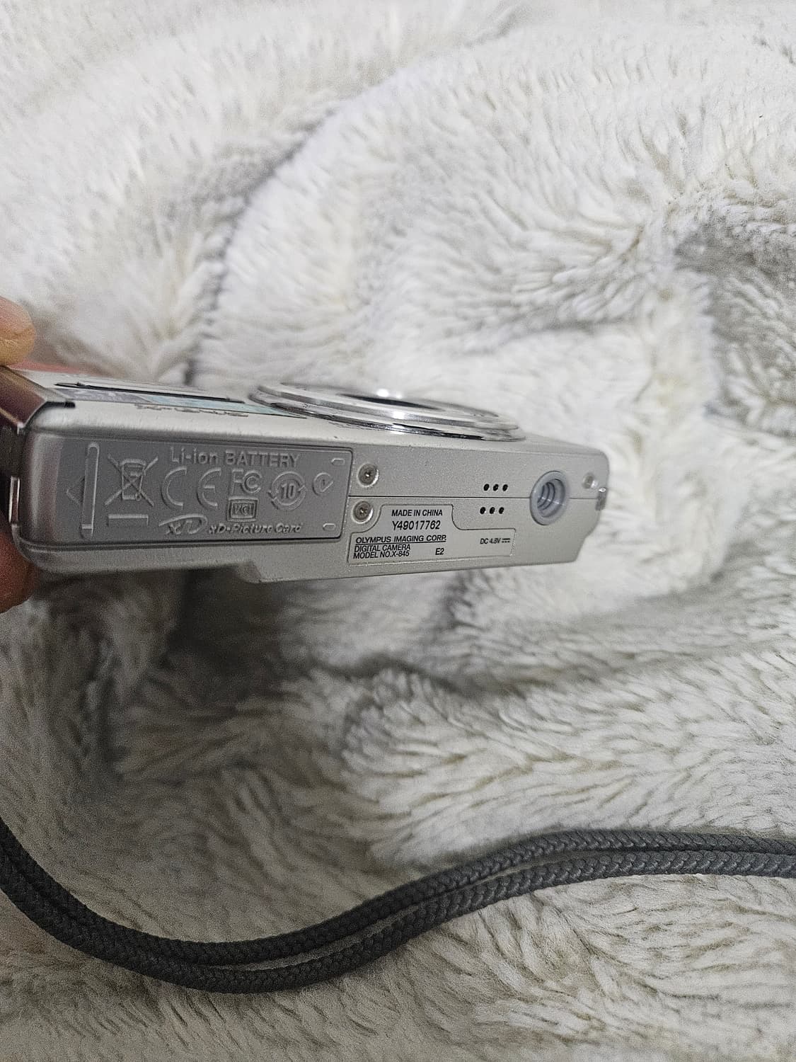 올림푸스 X-845 실버 디지털카메라 레트로 디카 상품이미지4