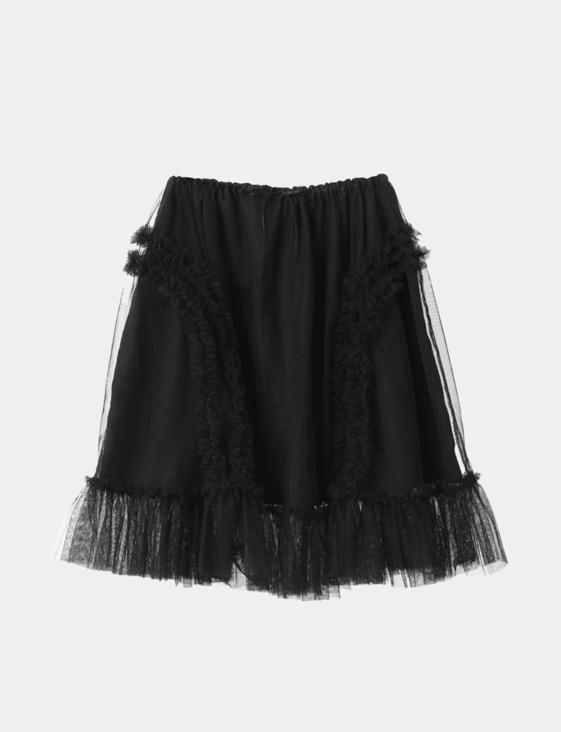 생긴스튜디오 banding ruffle sha skirt  상품이미지1