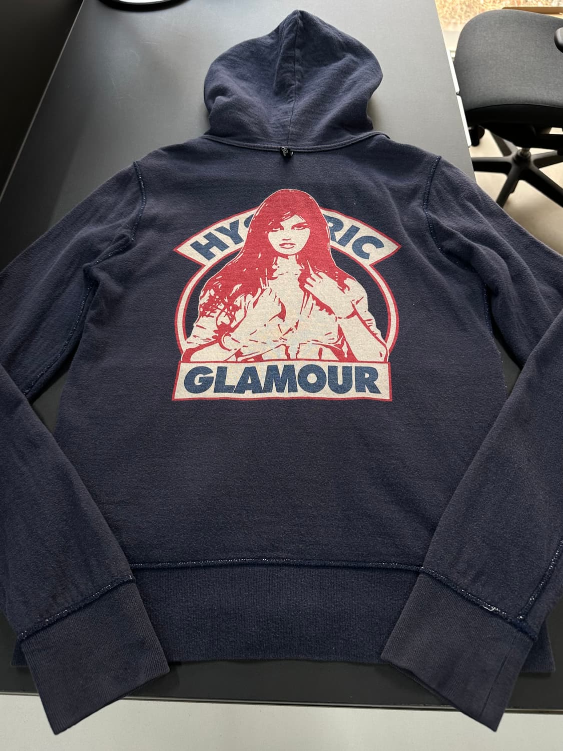 히스테릭글래머 히스걸 리버시블 스트라이프 후드집업 상품이미지6