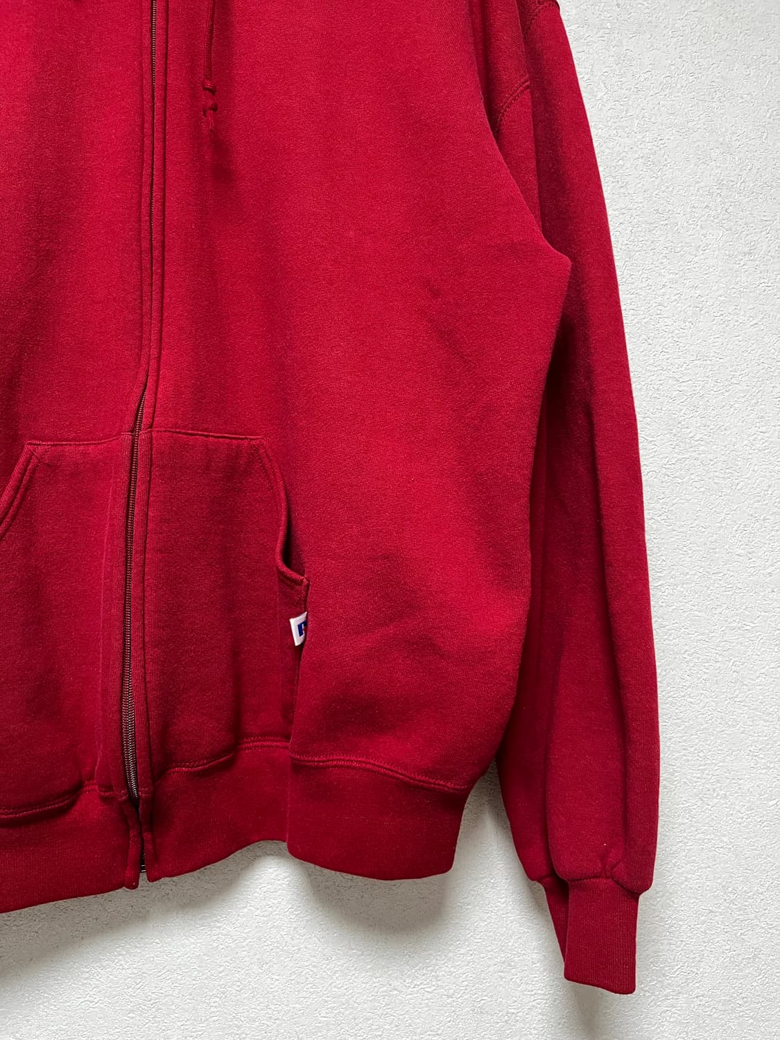 90s russell athletic hoodie zip 상품이미지4