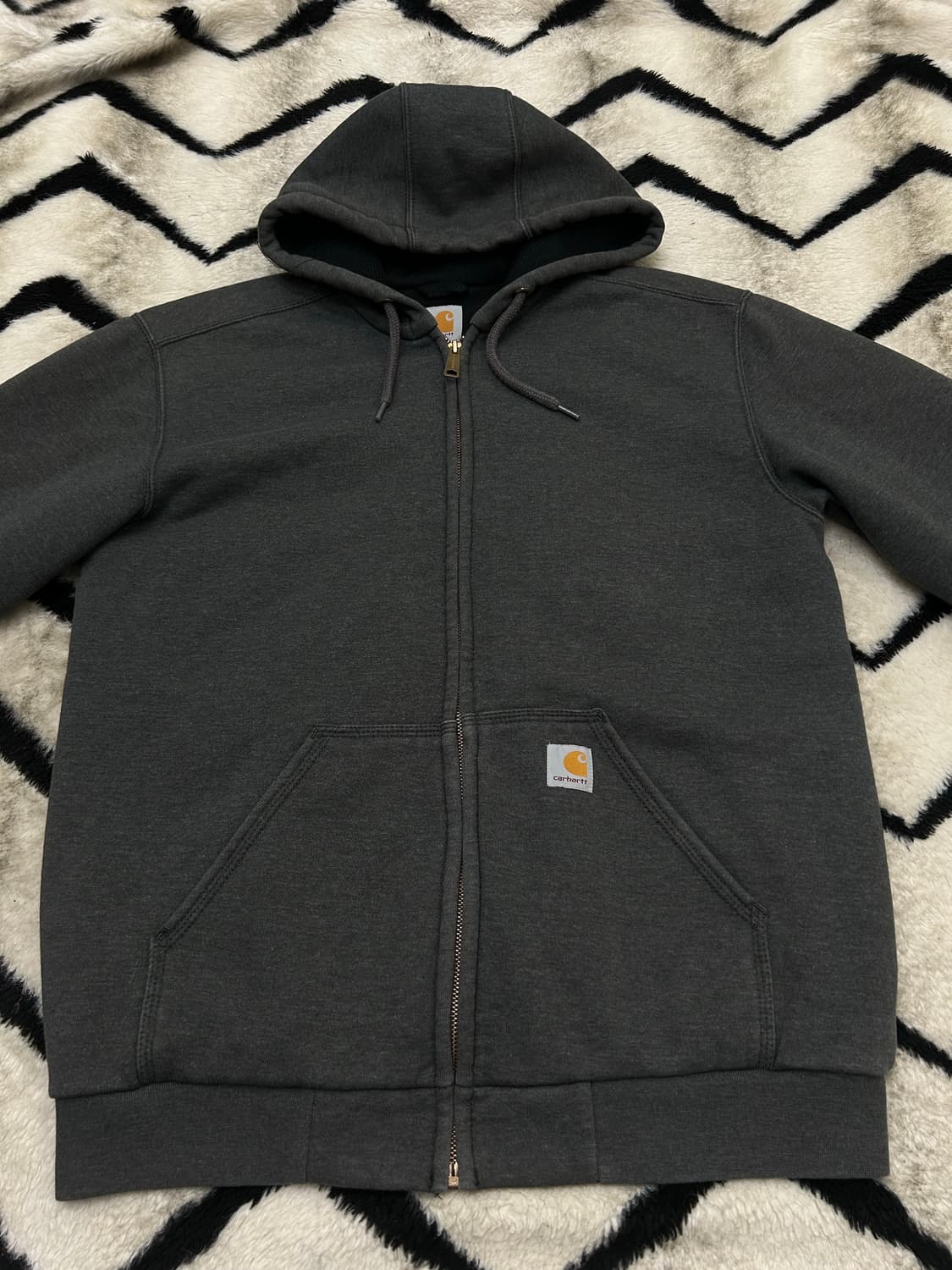 [S]칼하트 써멀 후드집업/카본헤더 상품이미지4