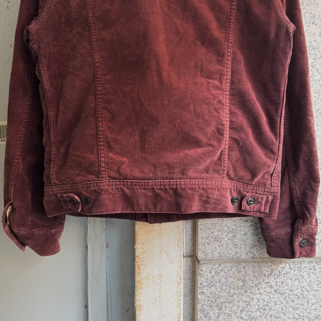 리 로고 코듀로이 쉐르파 트러커 자켓 상품이미지6