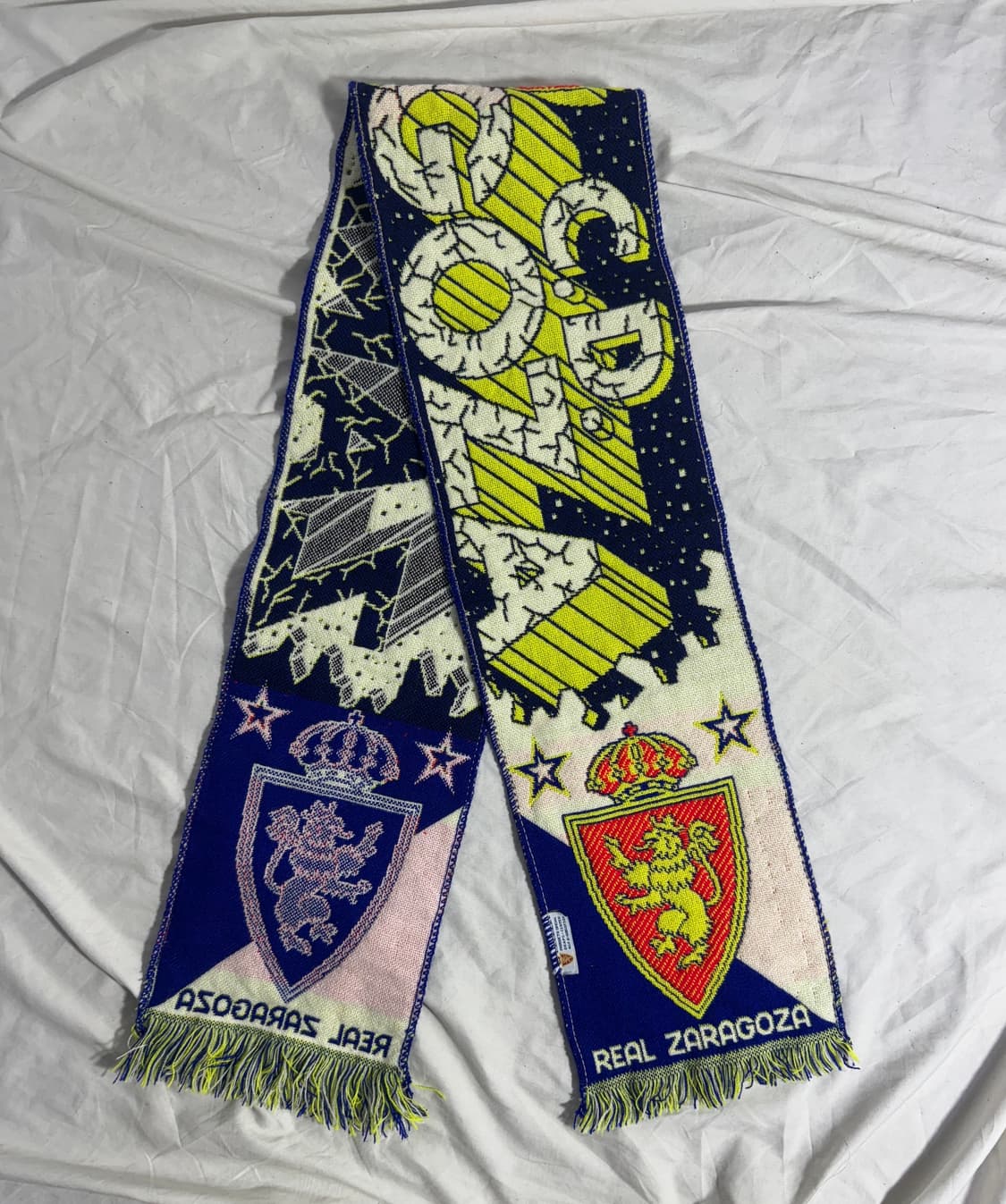 스페인 라리가 2 레알 사라고사 축구 팀 머플러 상품이미지1