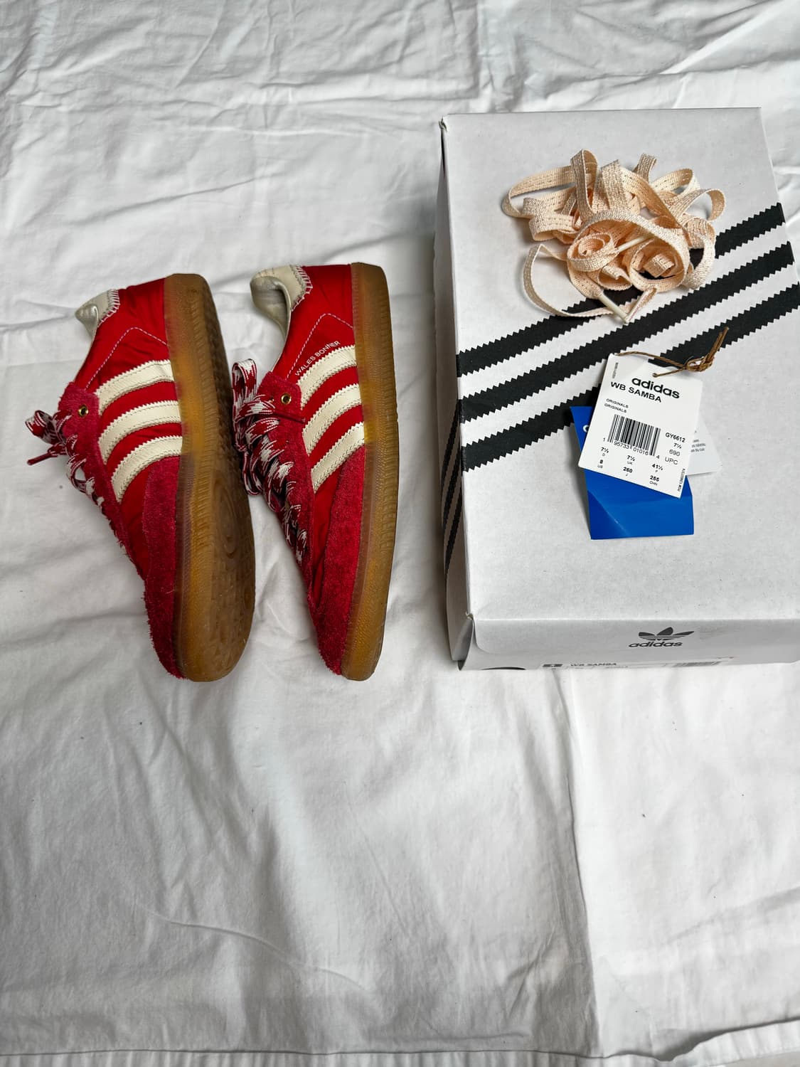 아디다스 삼바 웨일즈보너 컬리지에이트 오렌지 260 상품이미지2