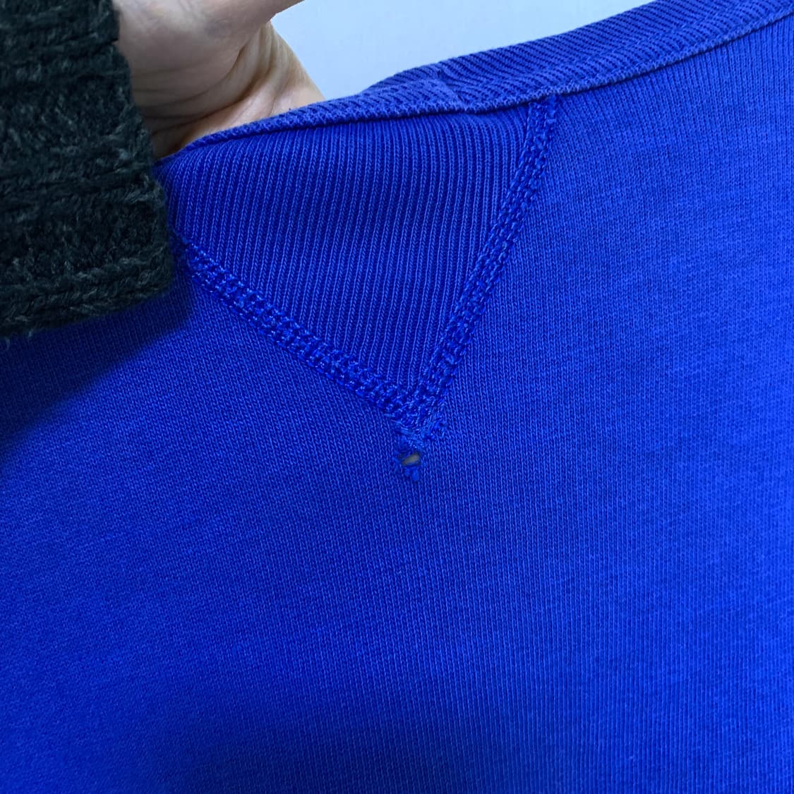 폴로 랄프로렌 빈티지 블루 맨투맨 L 상품이미지8