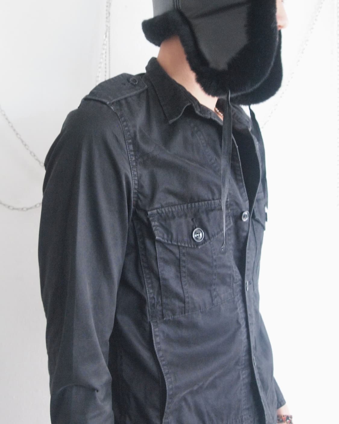 ego tripping jpn 밀리터리 견장 셔츠 상품이미지2