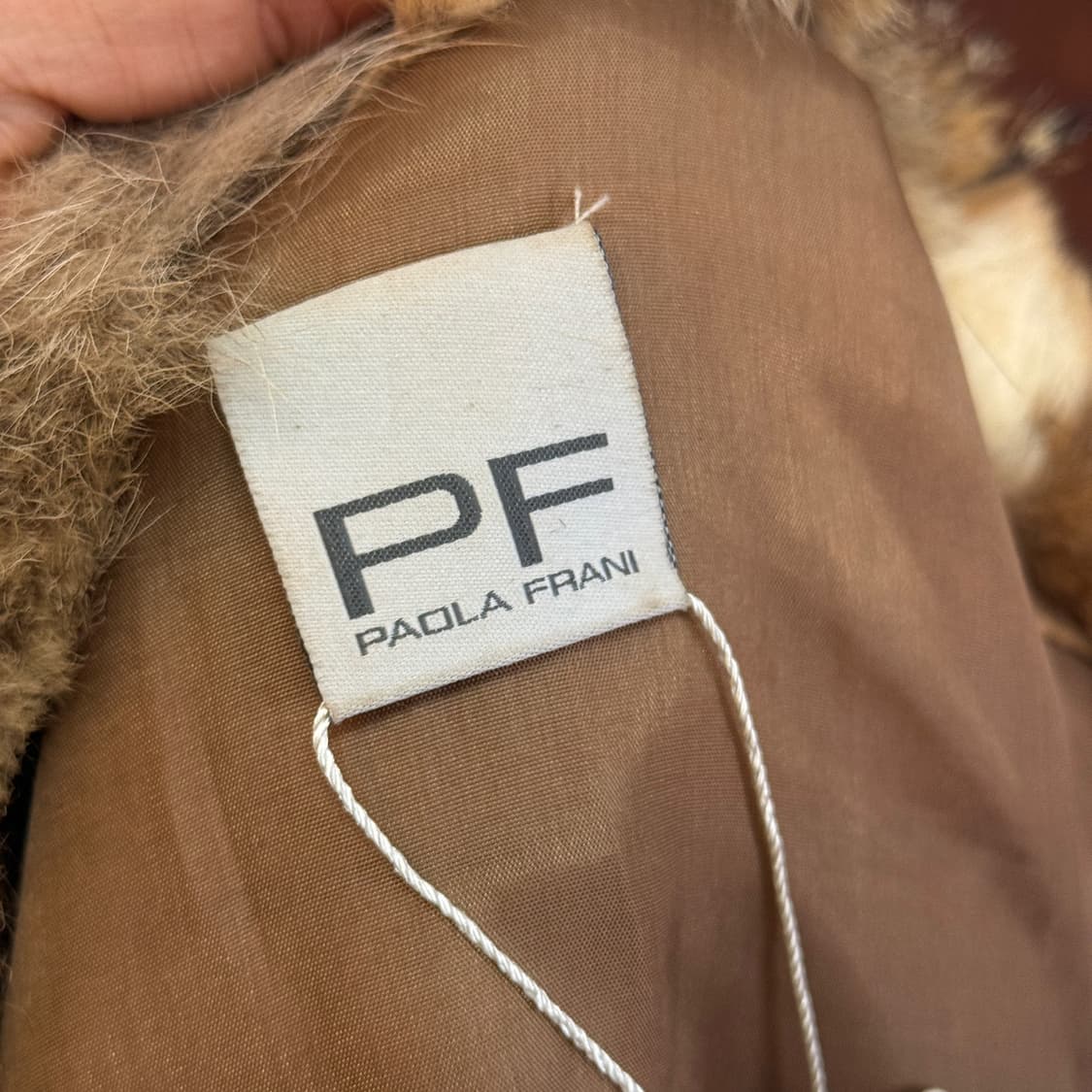PAOLA FRANI 이탈리아 퍼 자켓 상품이미지7